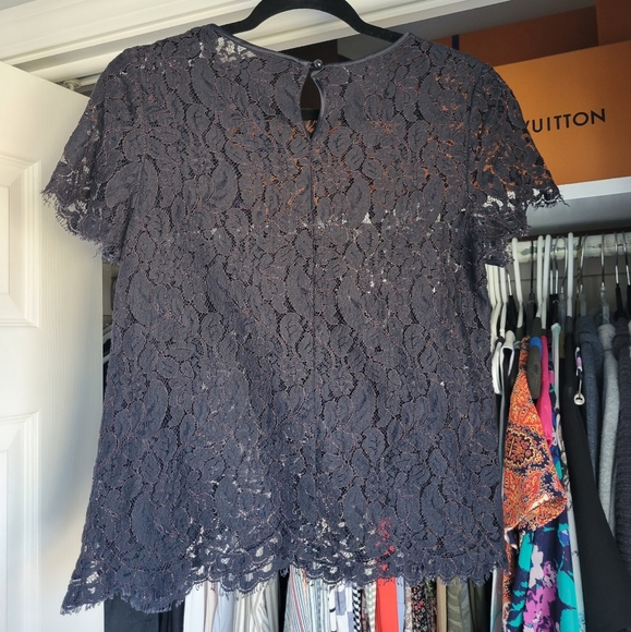 Talbots Lace Top - Picture 2 of 3